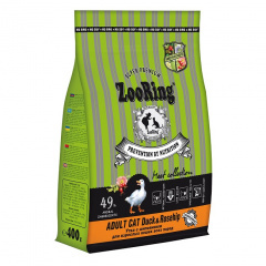 ZooRing Adult Cat Duck and Rosehip ЗооРинг корм для кошек Утка с шиповником ZooRing Adult Cat Duck and Rosehip ЗооРинг корм для кошек Утка с шиповником